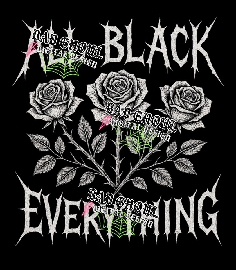 All Black Everything PNG DOWNLOAD Black Fabric Only