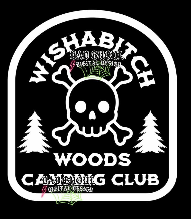 Wishabitch Woods Camping PNG Download