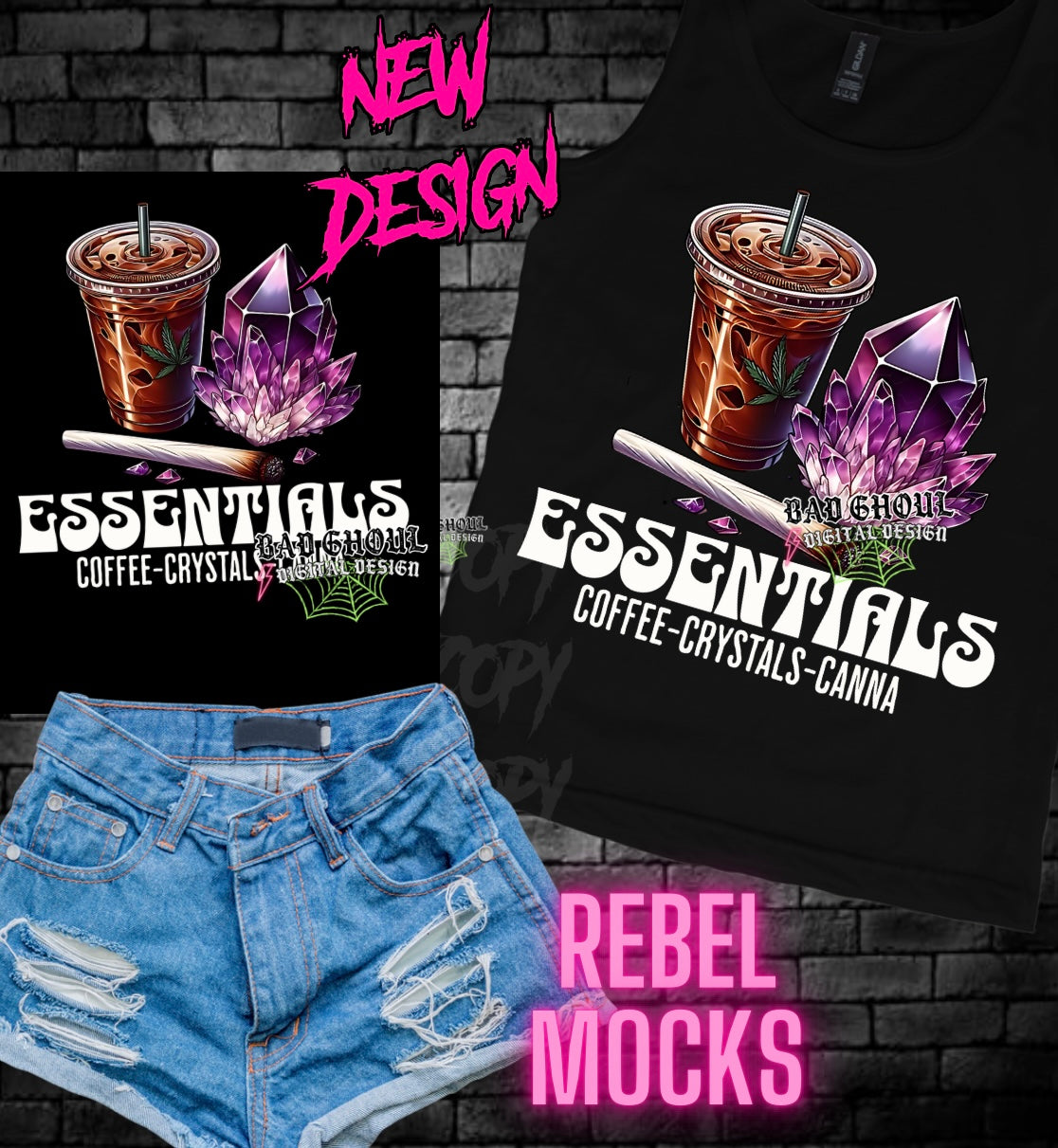 Essentials Coffee PNG download