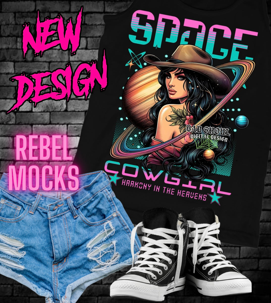 Space Cowgirl PNG Download