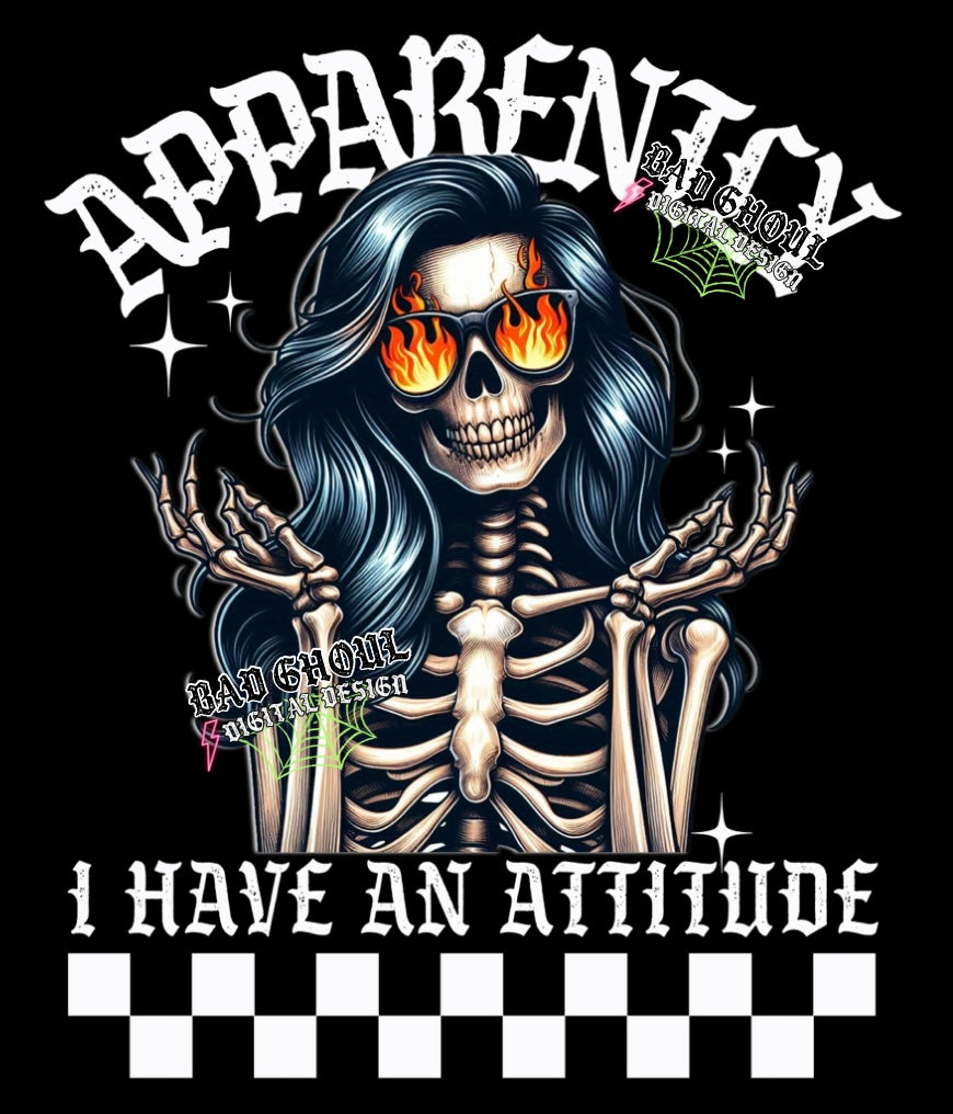 I Have An Attitude PNG Download