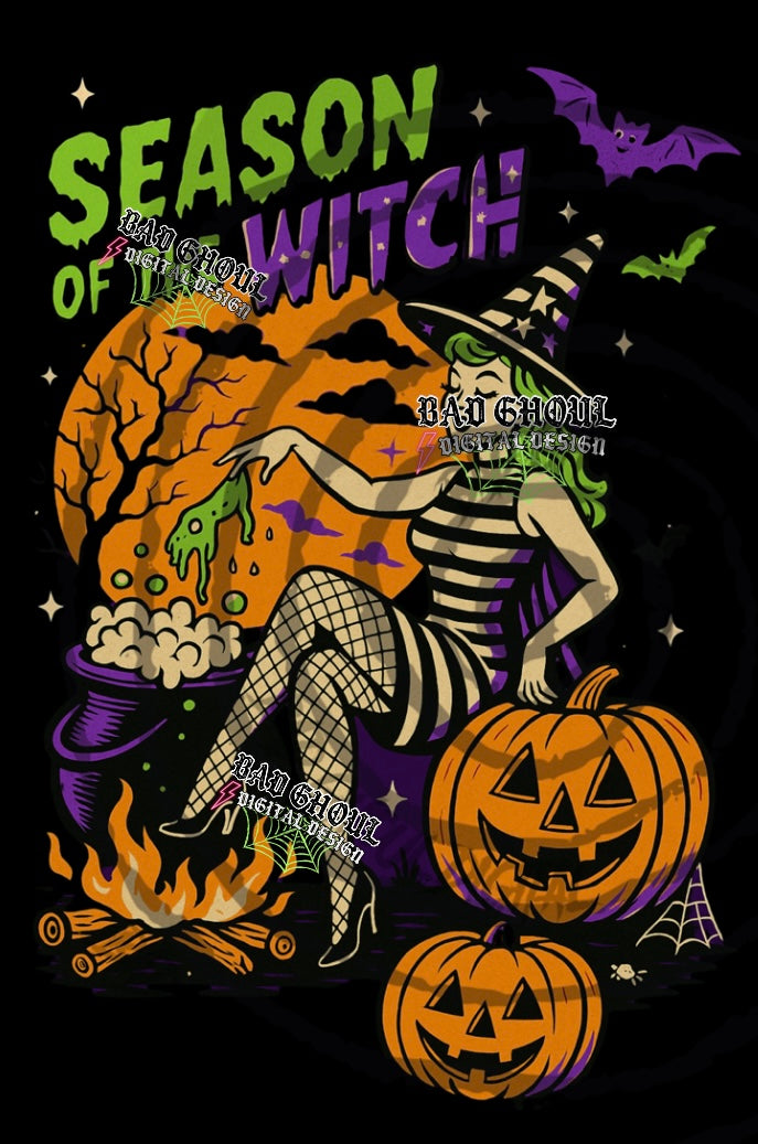 Witchy Bundle PNG DOWNLOAD black Fab Only