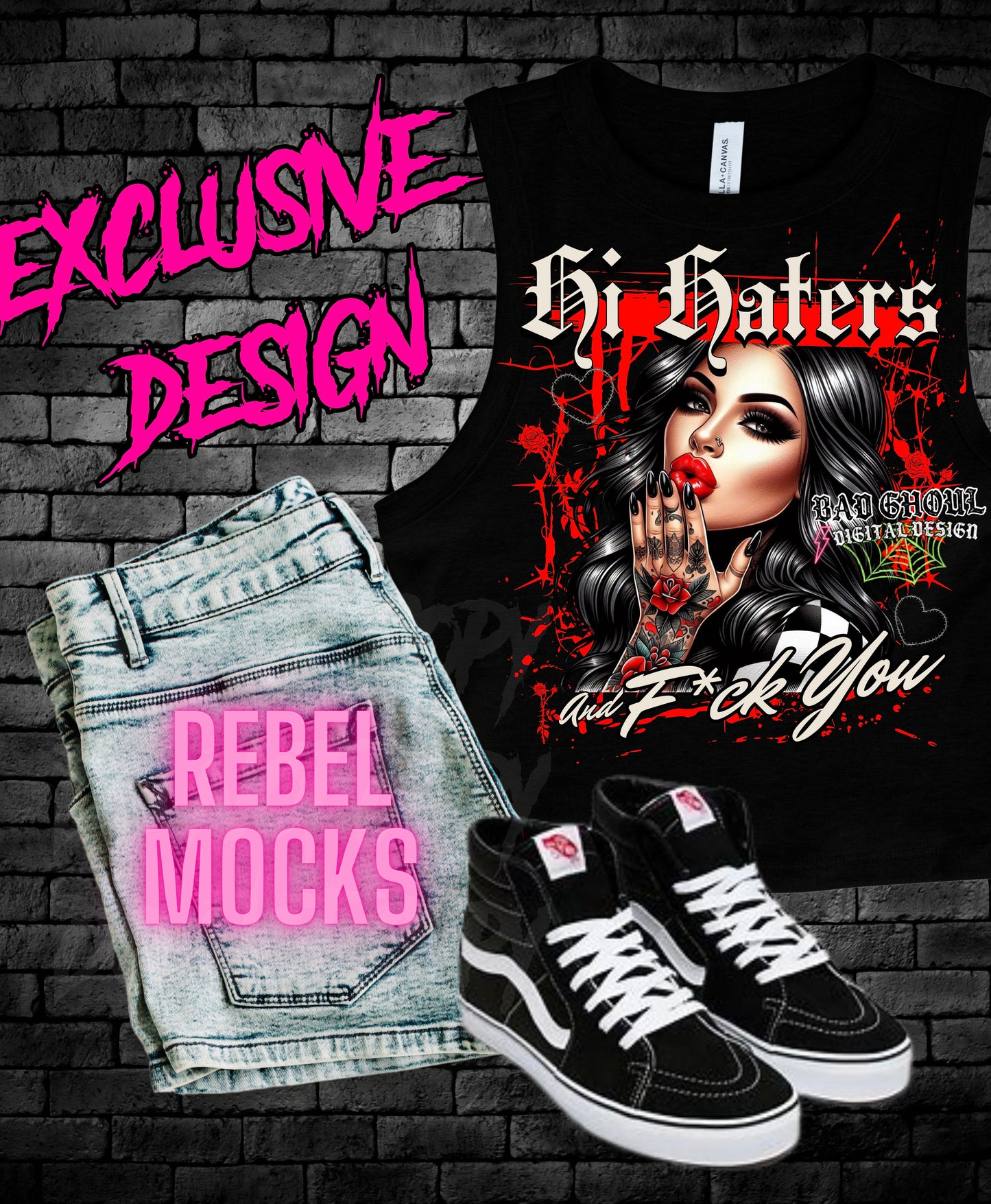 EXCLUSIVE Hi Haters PNG Download