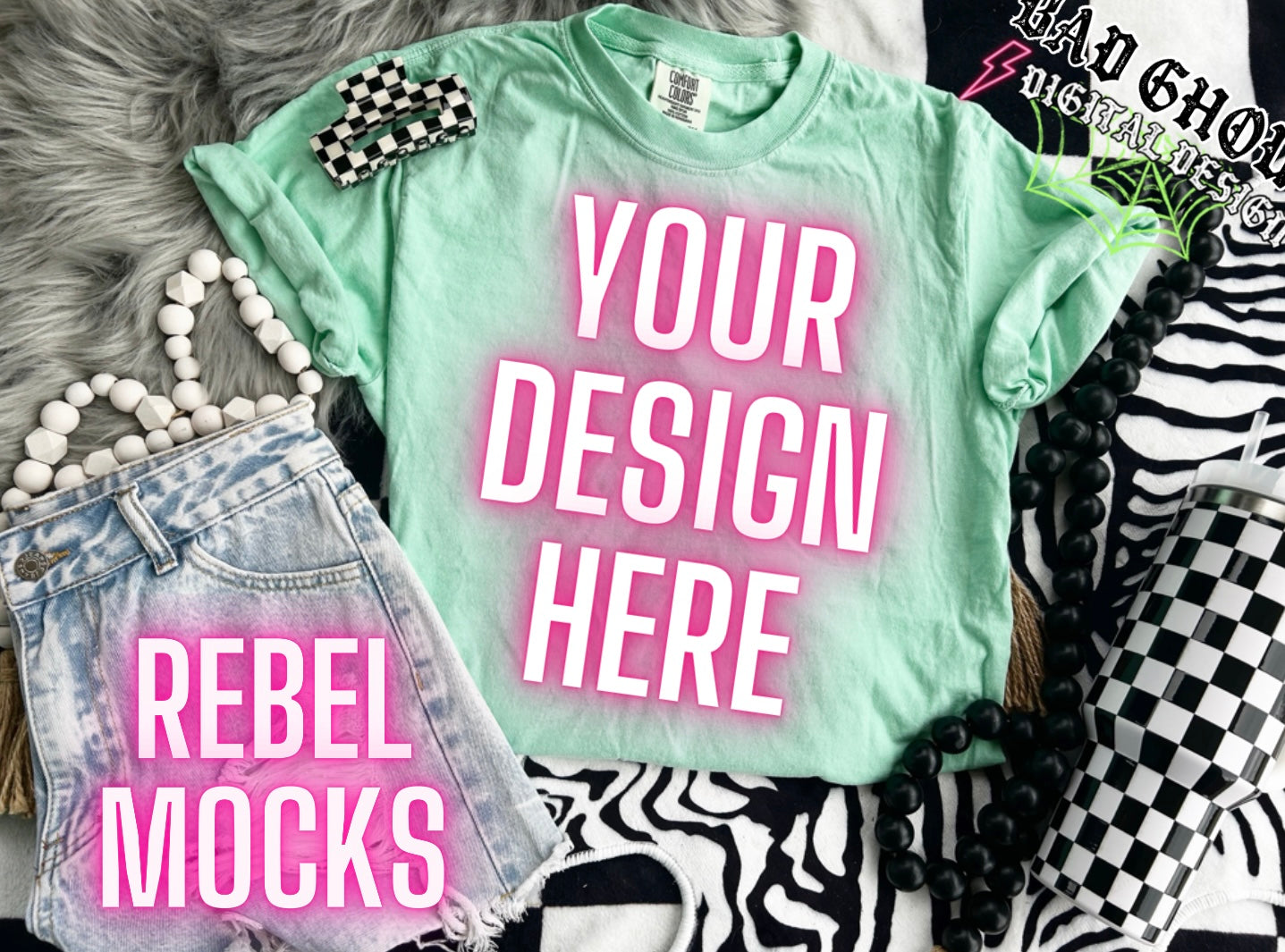 Island Reef CC TRENDING Flat Lay Mock up