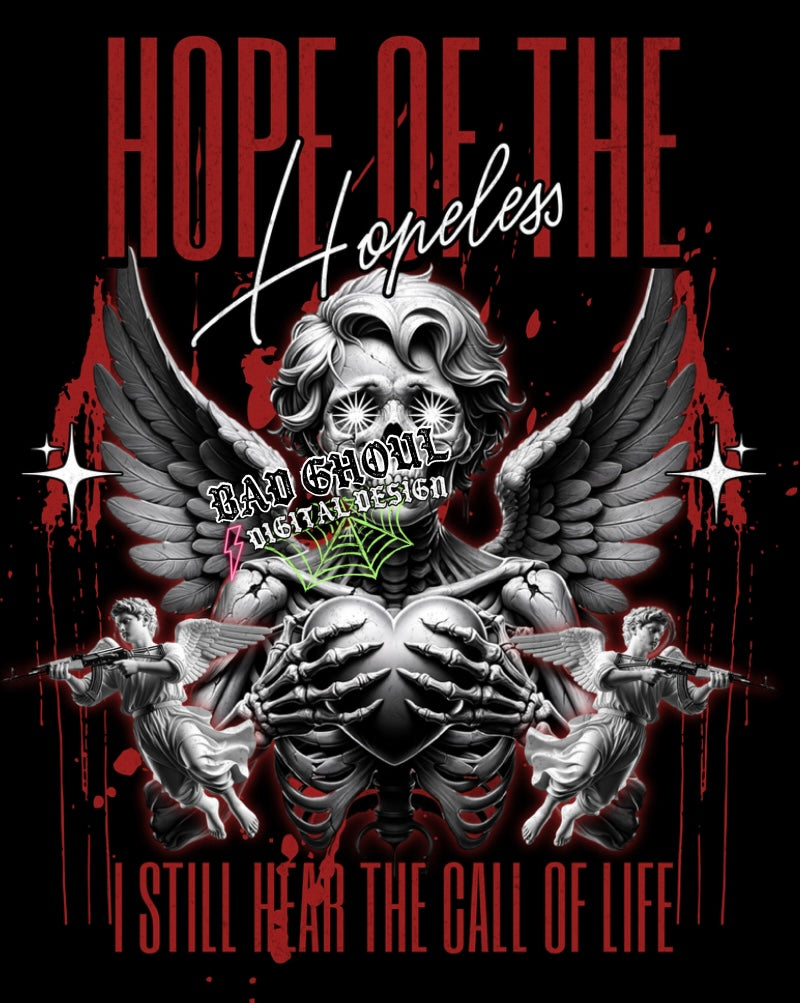 Hope Of The Hopeless PNG Download Black Fabric ONLY