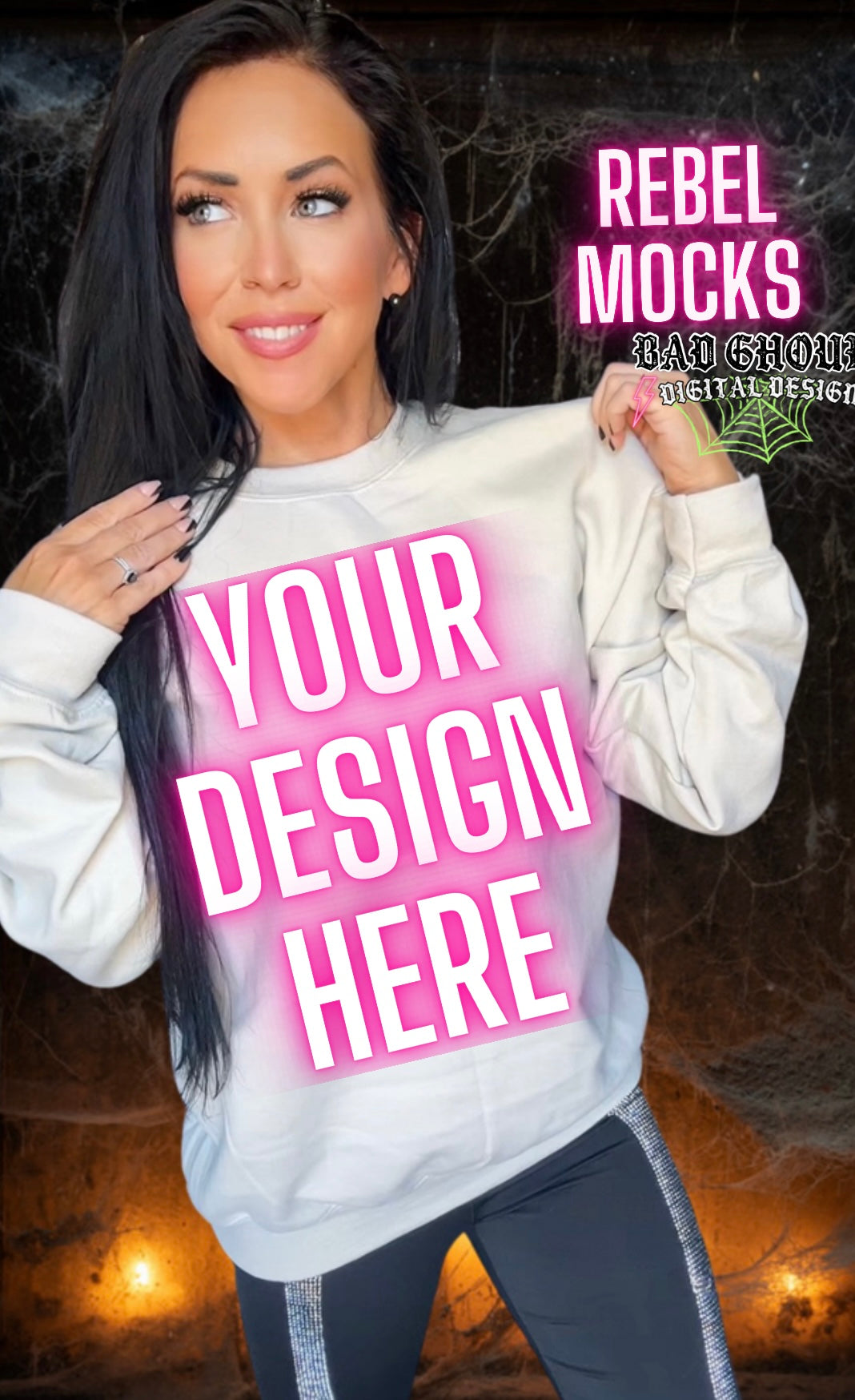 Sand Crew Neck Trendy Model Mock