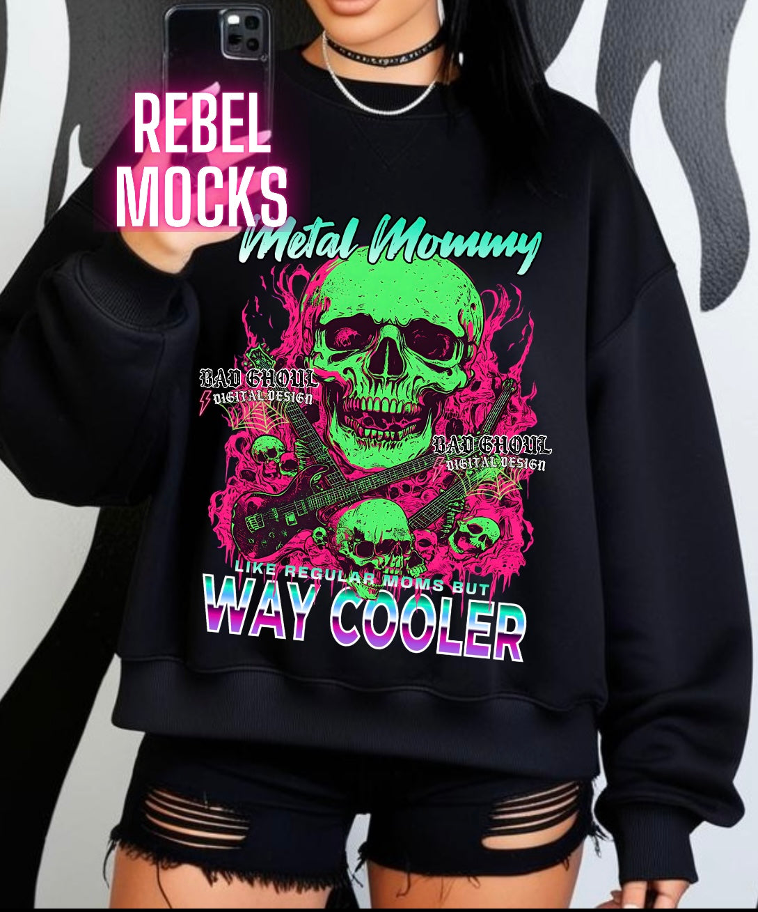 Metal Mommy PNG Download