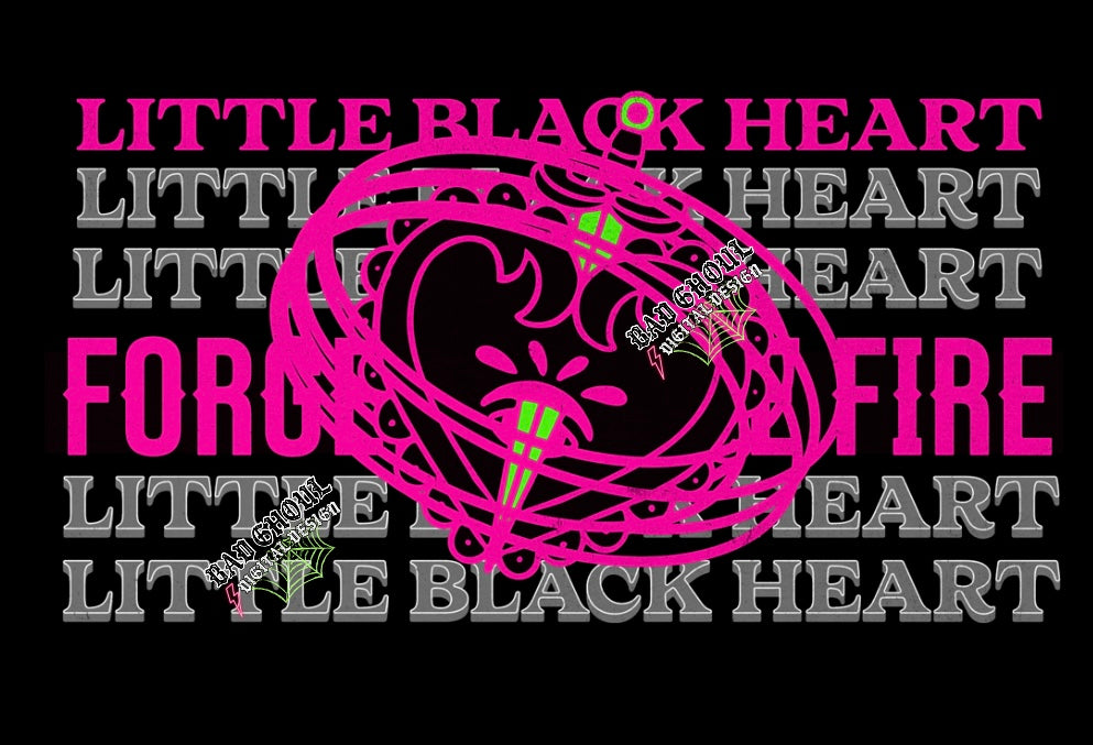 Little Black Heart PNG Download