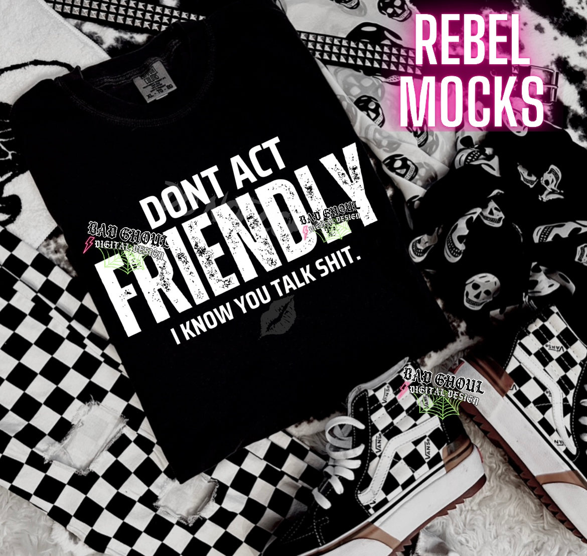 Dont Act Friendly PNG Download