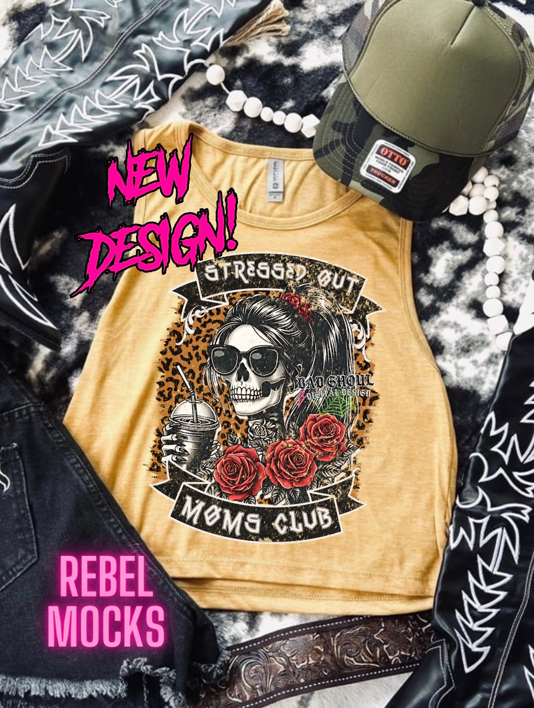 Stressed Out Moms Club PNG download
