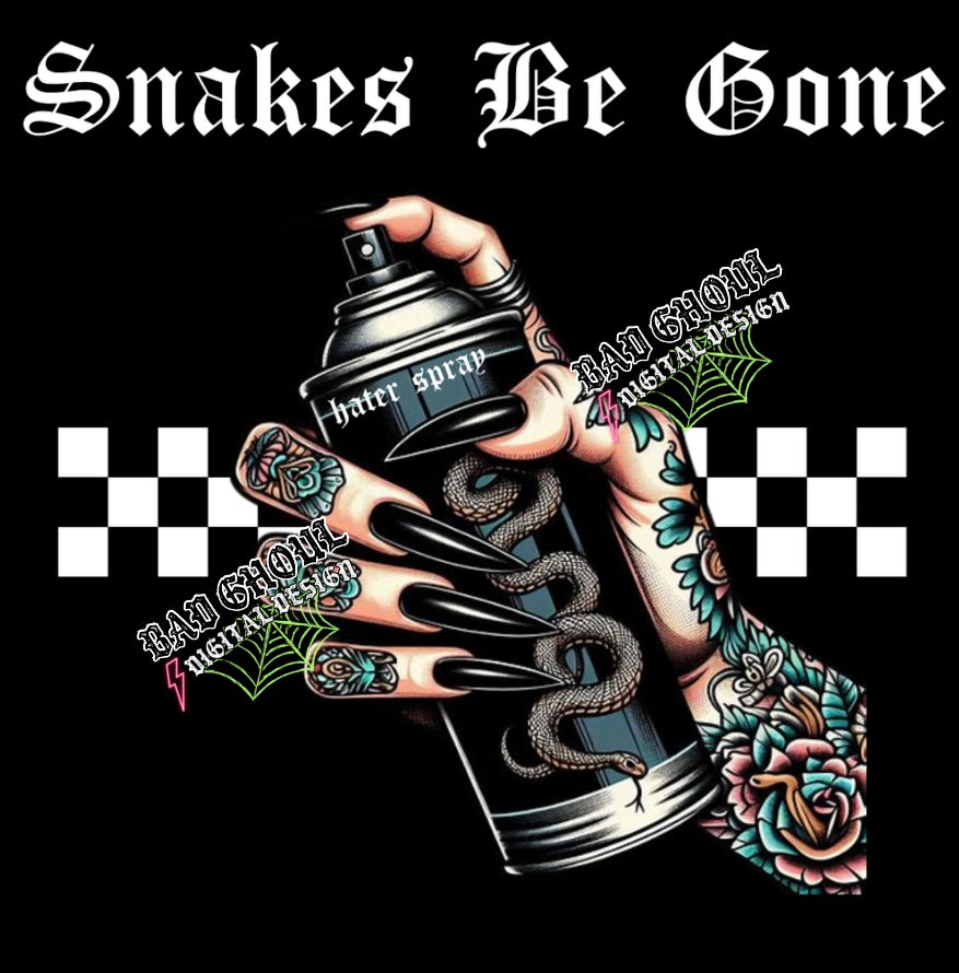 Snakes be gone PNG Download