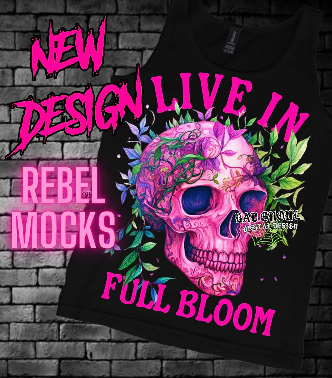 Live In Full Bloom PNG download