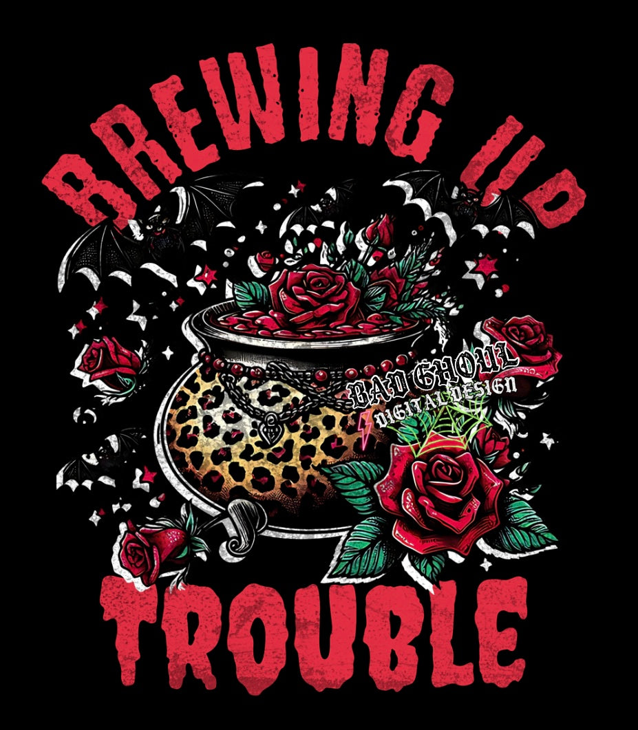 Brewing Up Trouble PNG Download