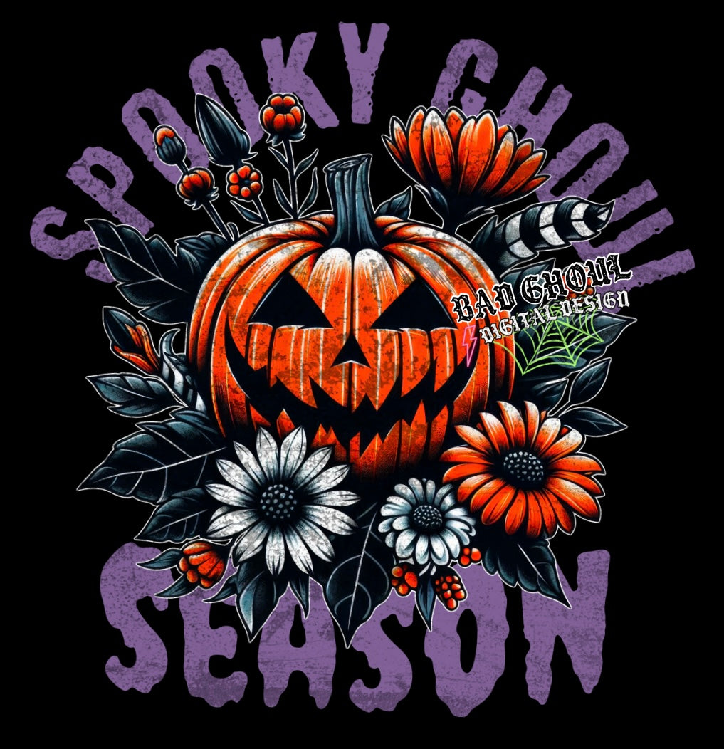 Spooky Ghoul Season PNG Download