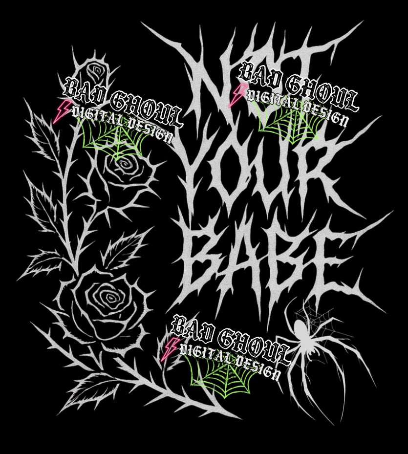Not Your Babe PNG DOWNLOAD