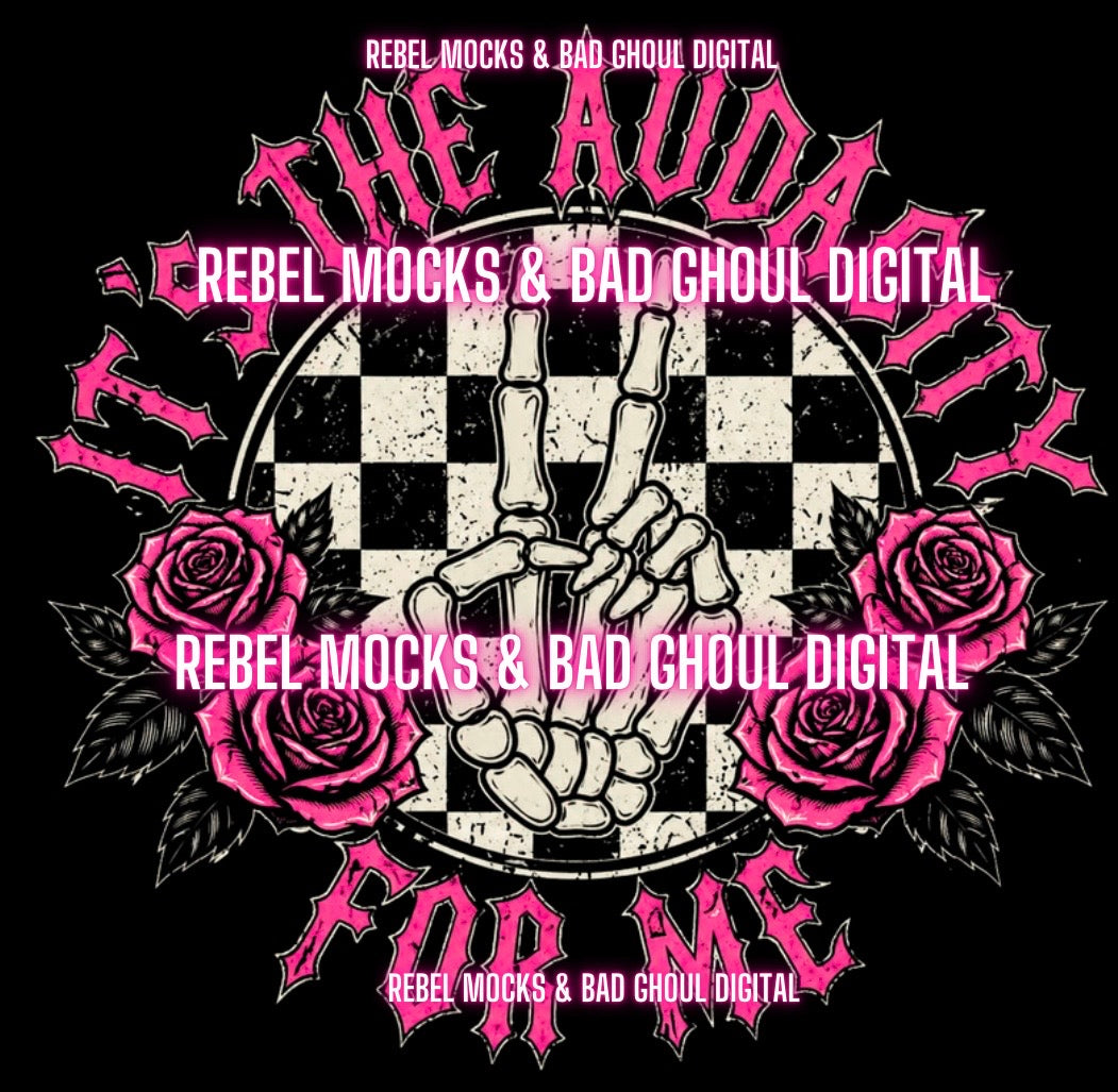 Audacity | Black Fabric |PNG DOWNLOAD