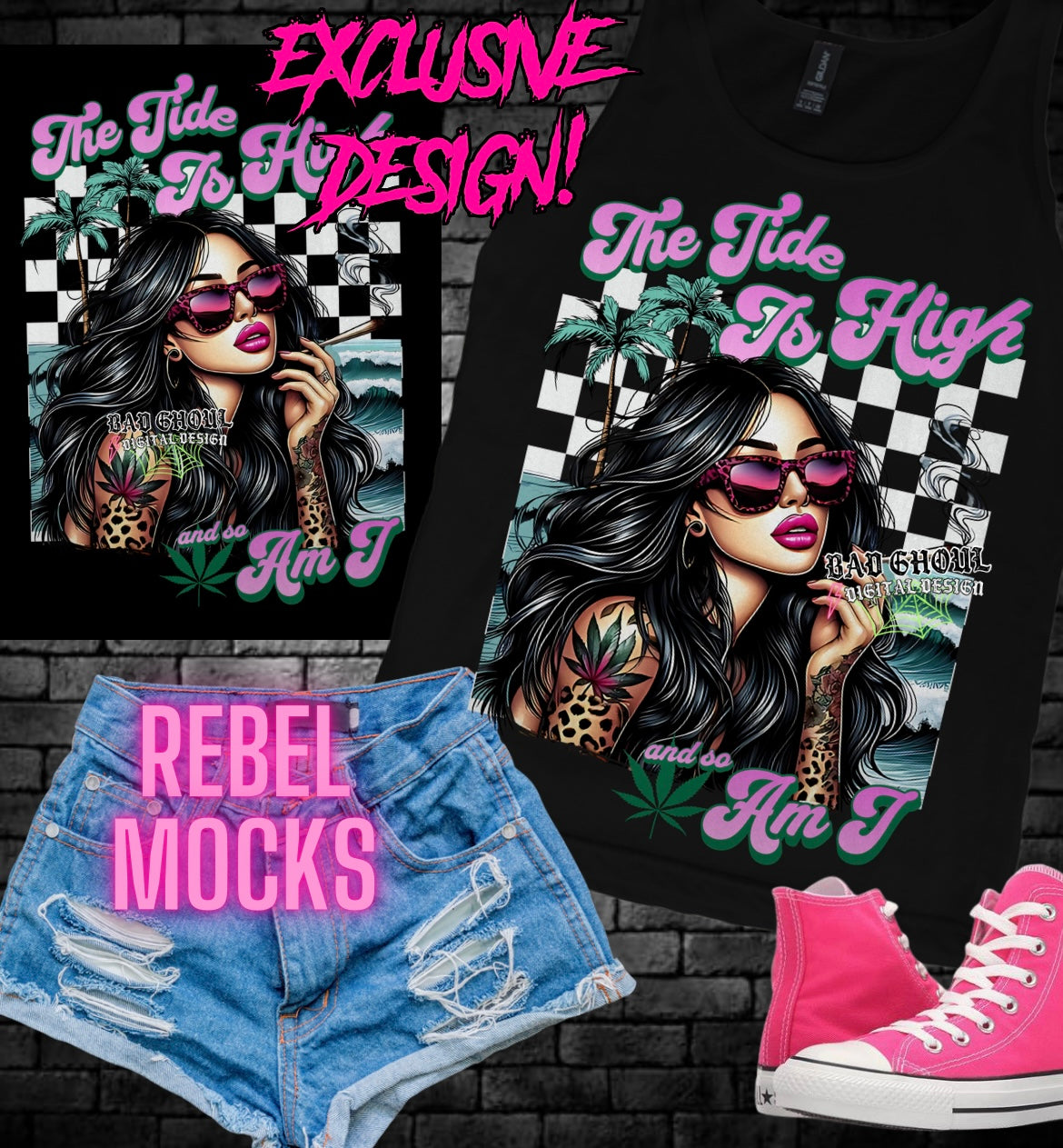 EXCLUSIVE The Tide Is High PNG Download