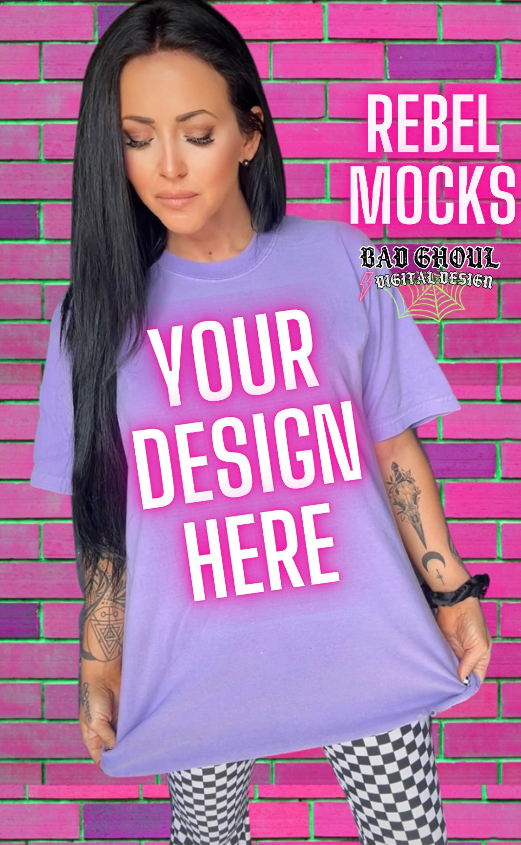 CC Violet IRL Model Mock VIBIN