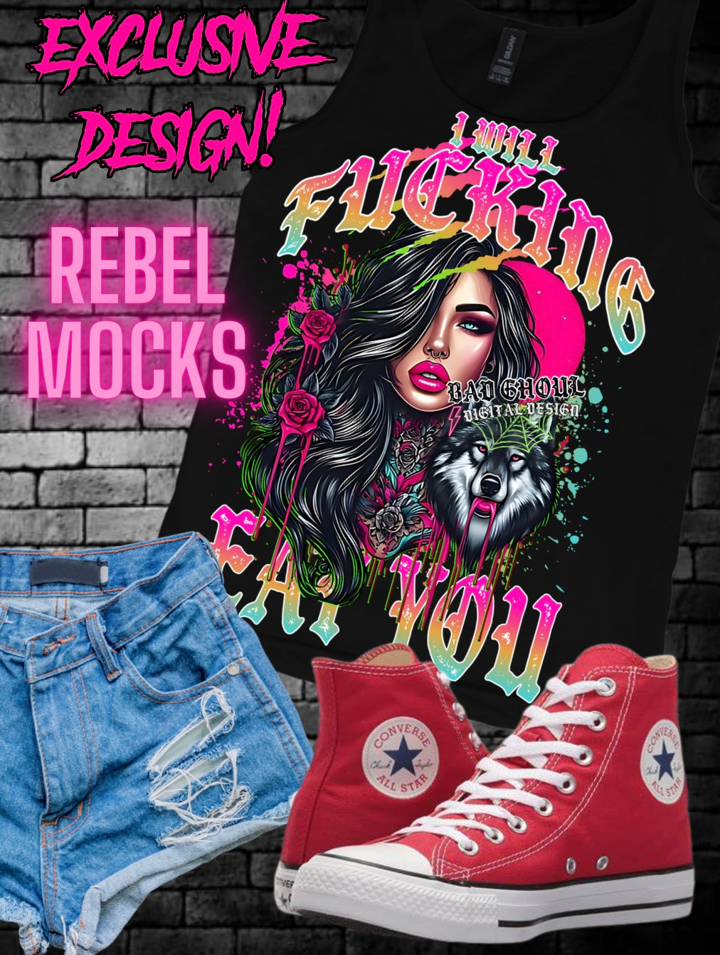 EXCLUSIVE I Will Fucking Eat You PNG Download