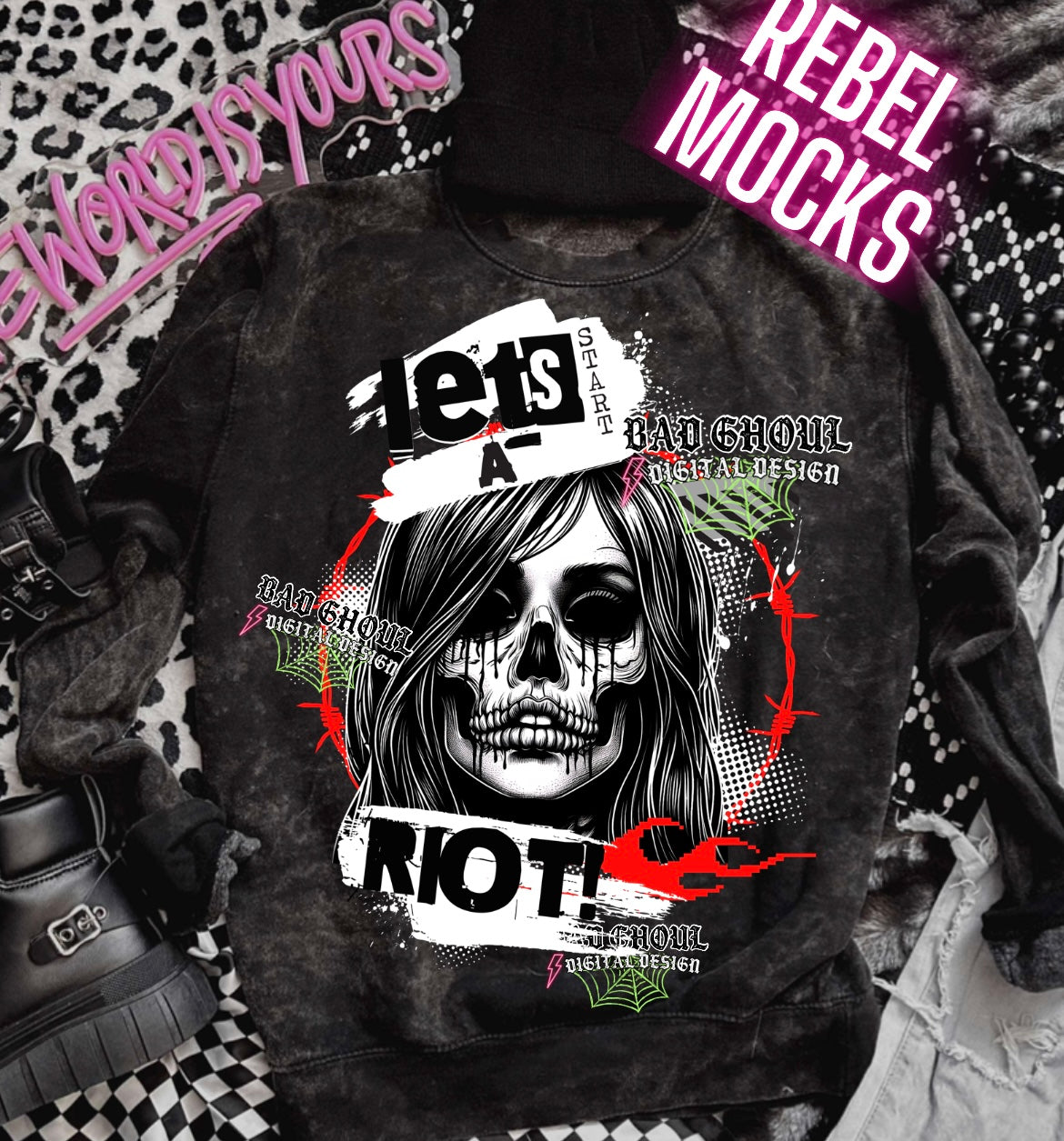 Exclusive Lets Start A Riot PNG Download