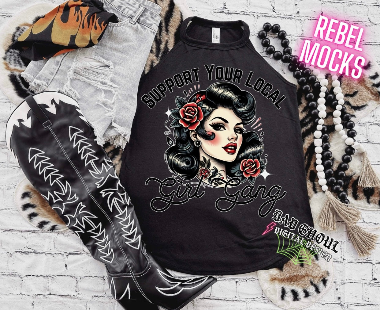 Support Your Local Girl Gang Download PNG
