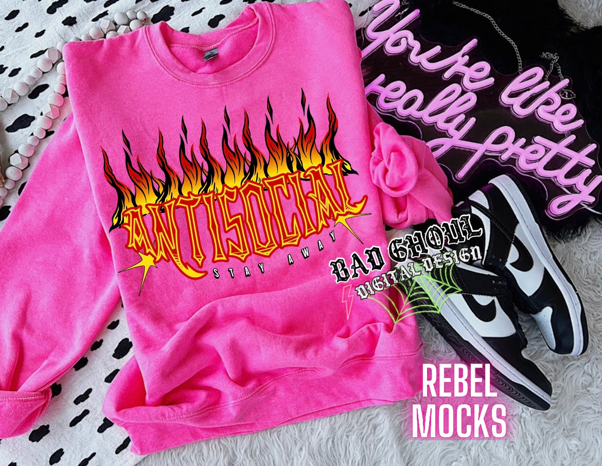 Anti Social PNG download