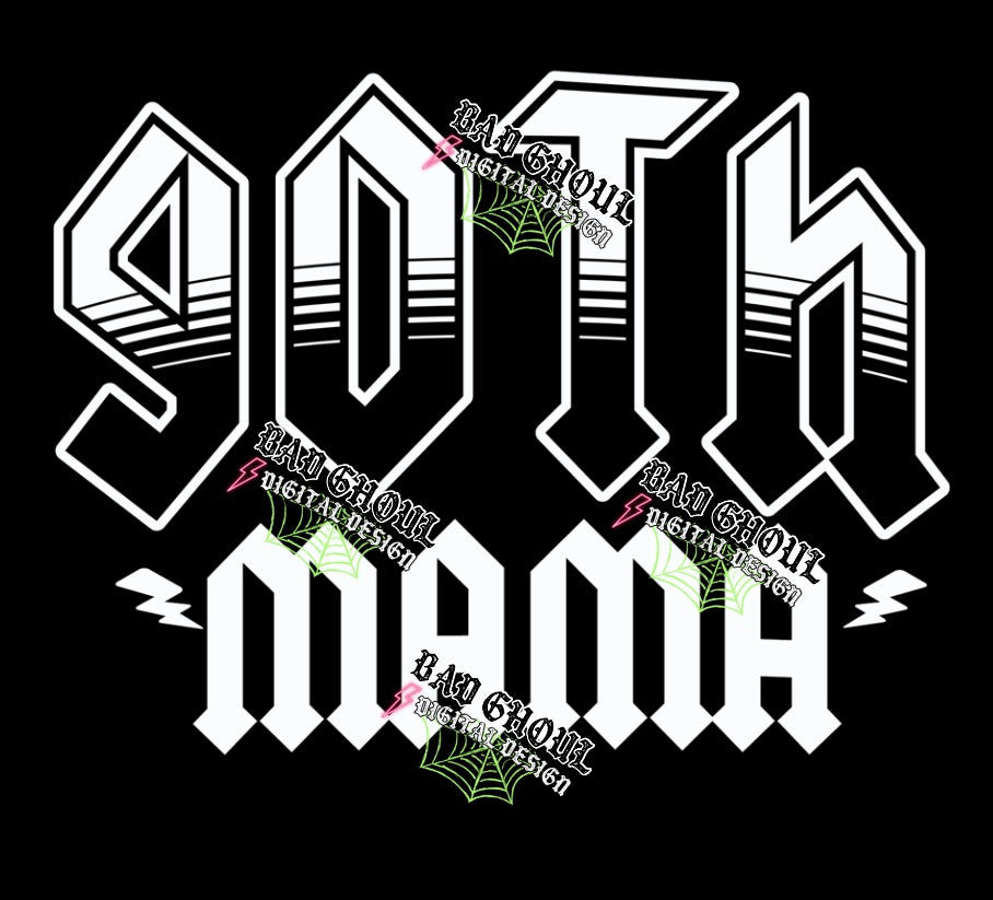 Goth Mama PNG Download