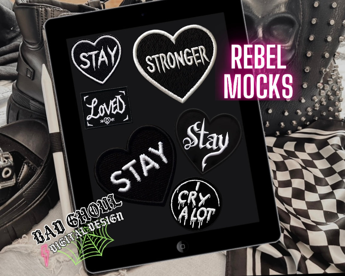 Faux patch bundle PNG Download