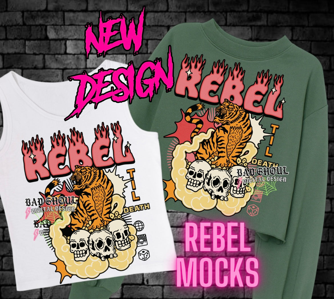 Rebel Til Death PNG Download 2 Files