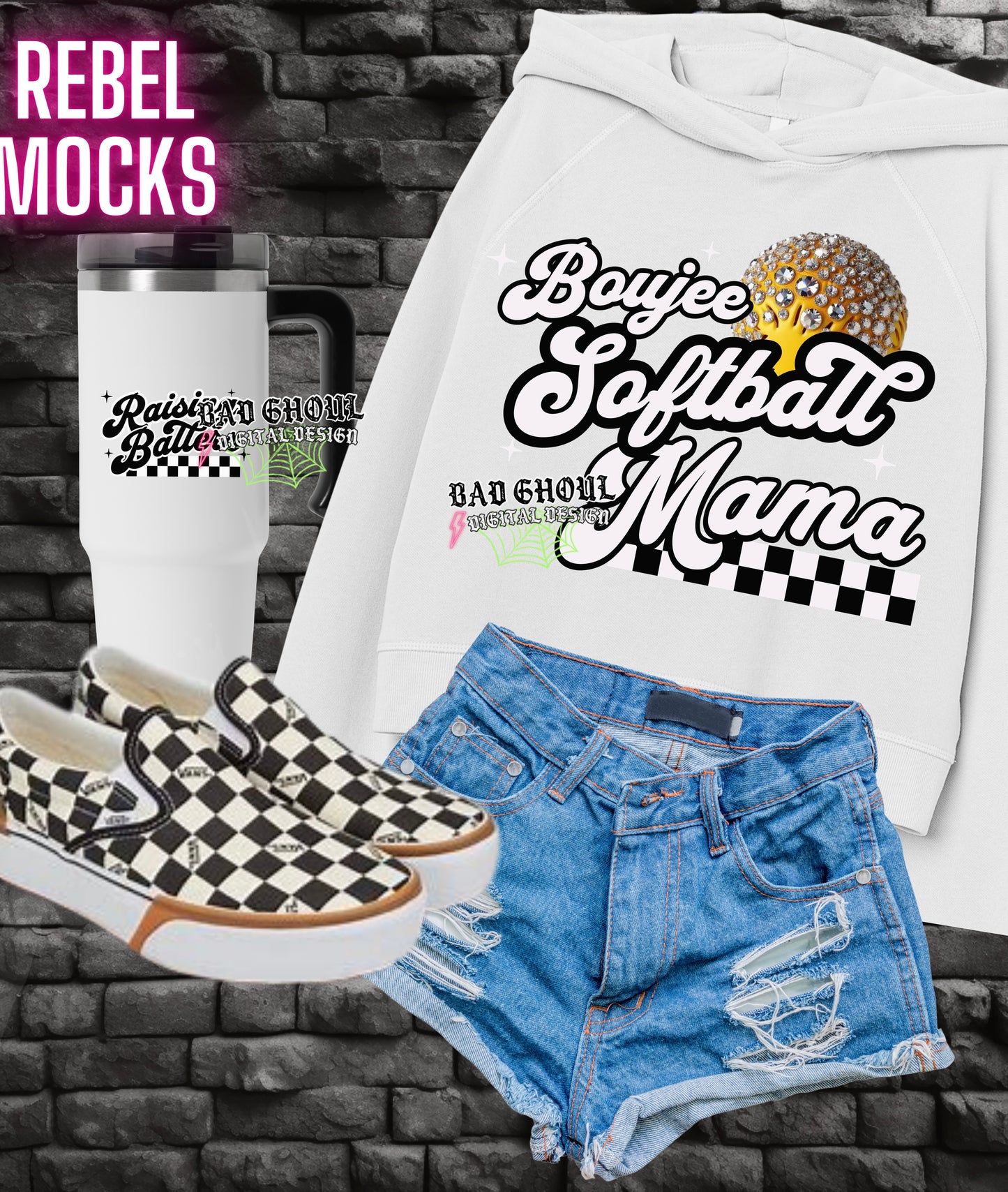 Boujee Mama Sports Bundle PNG Download