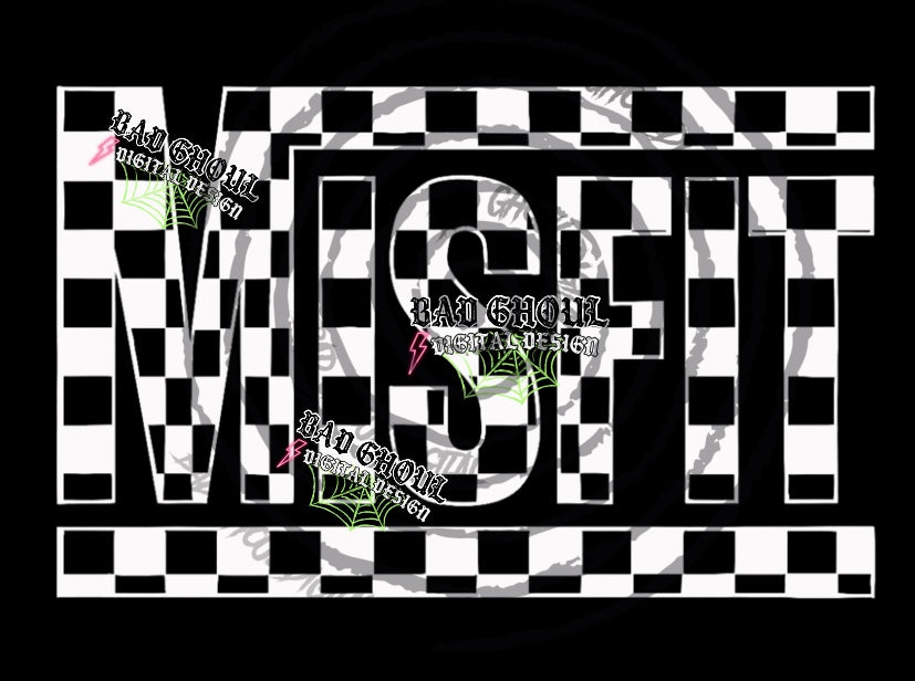 Misfit PNG DOWNLOAD Black Fabric Only