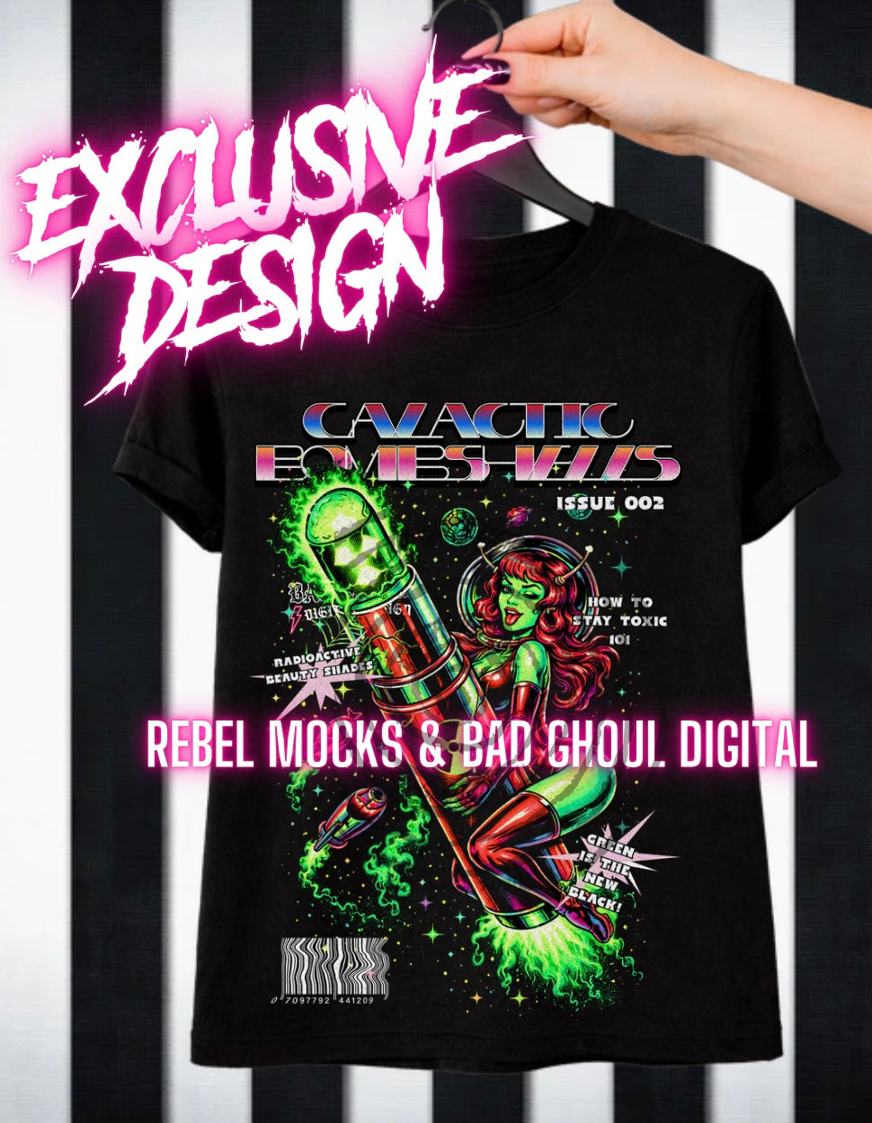 Exclusive| Galactic Bombshells |Black Fab Only PNG DOWNLOAD