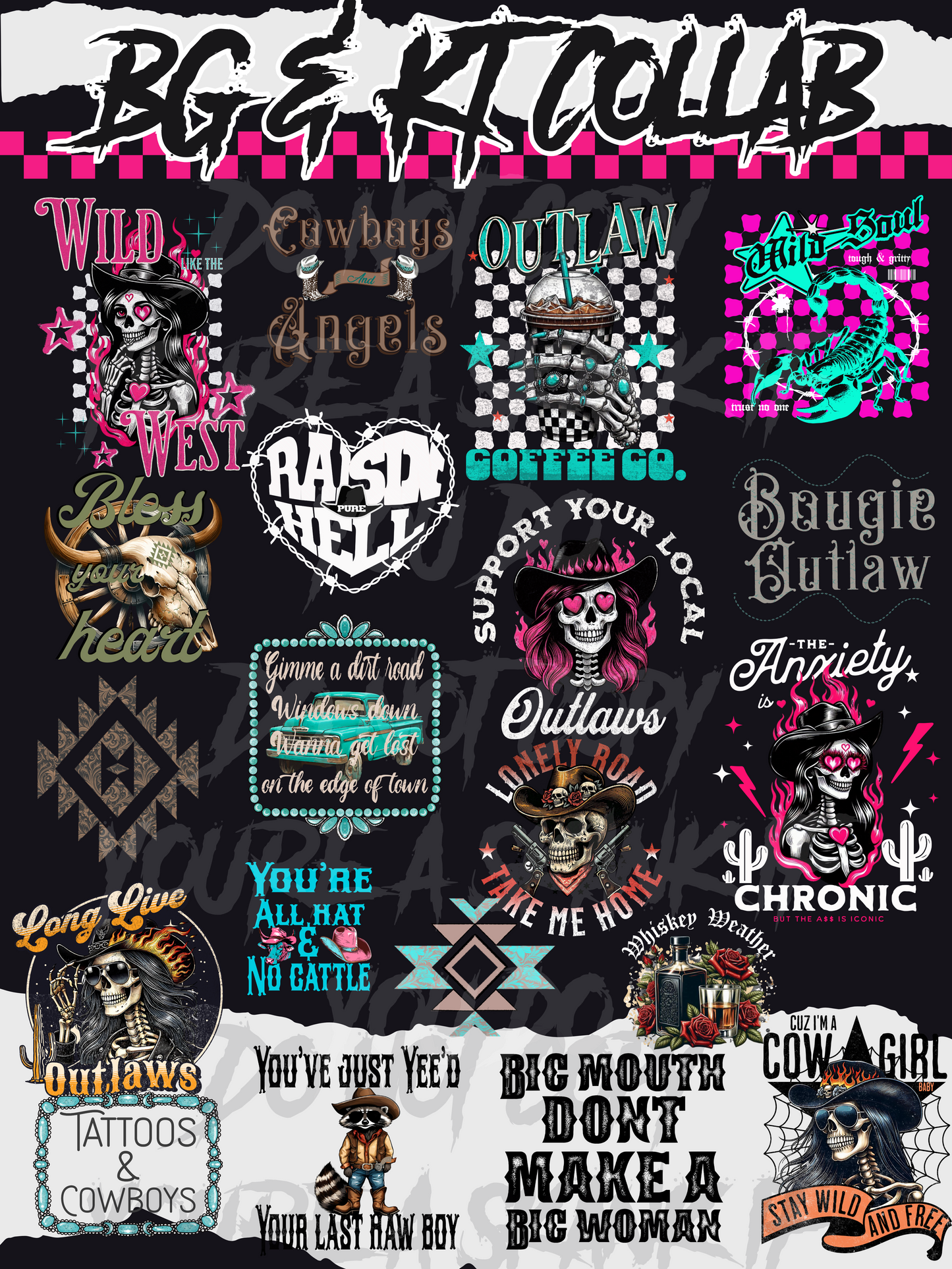 Design Collab with KT Designs - 20 PNG Downloads LIMITED
