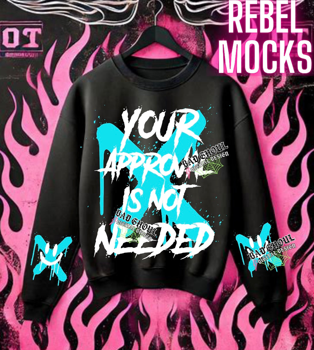 Your Approval + sleeve PNG Download