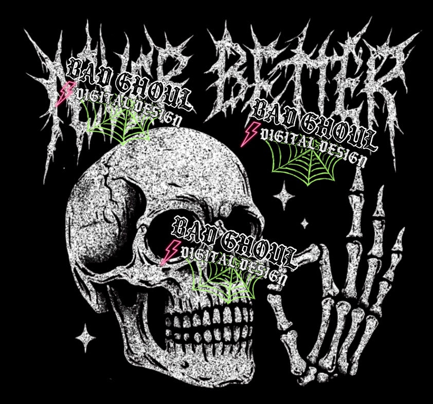 Never Better PNG DOWNLOAD Black Fab Only