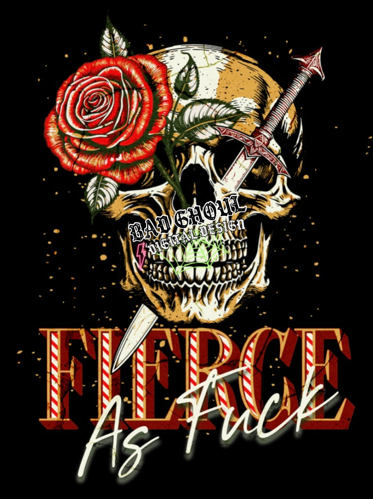 Fierce As Fuck PNG Download