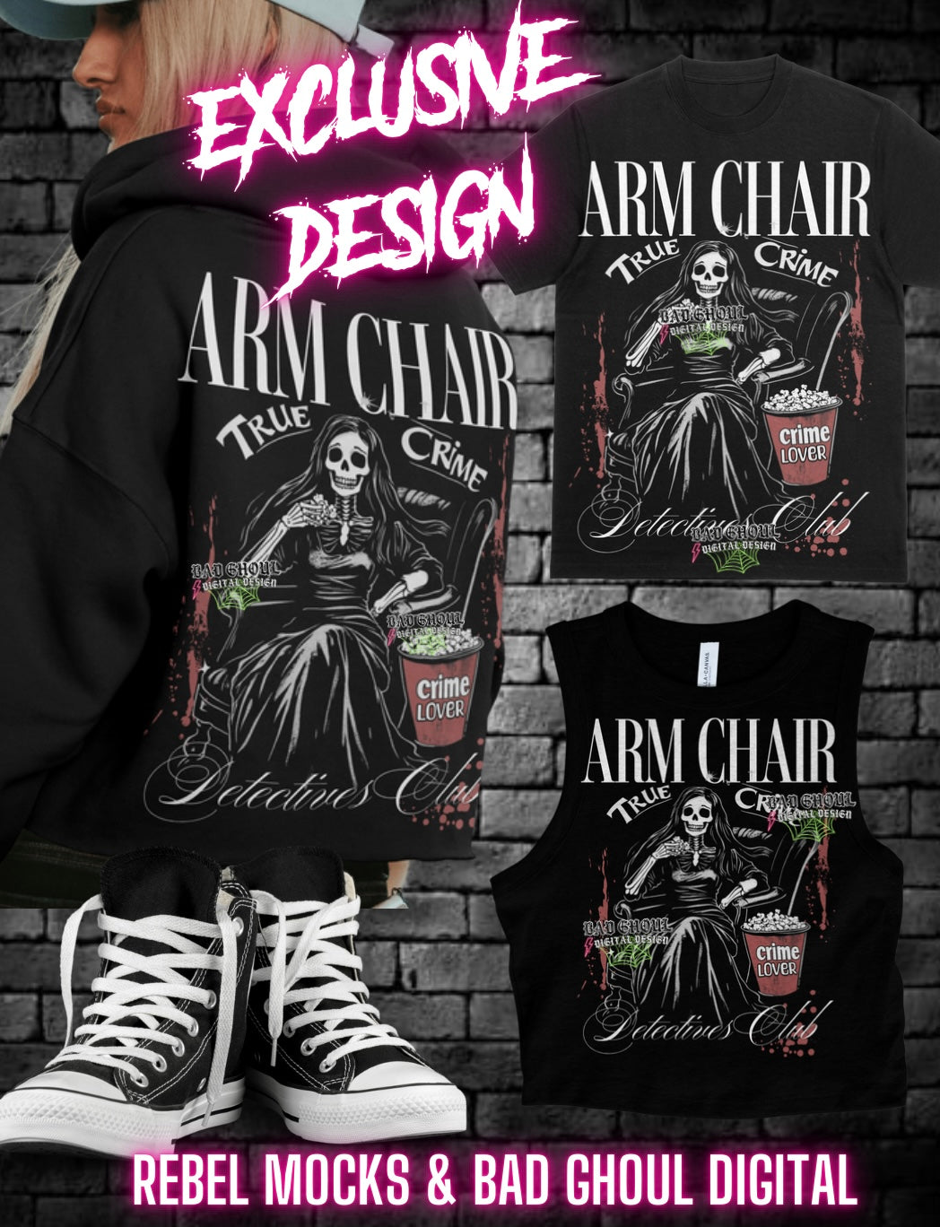 EXCLUSIVE Arm Chair Detective PNG Download