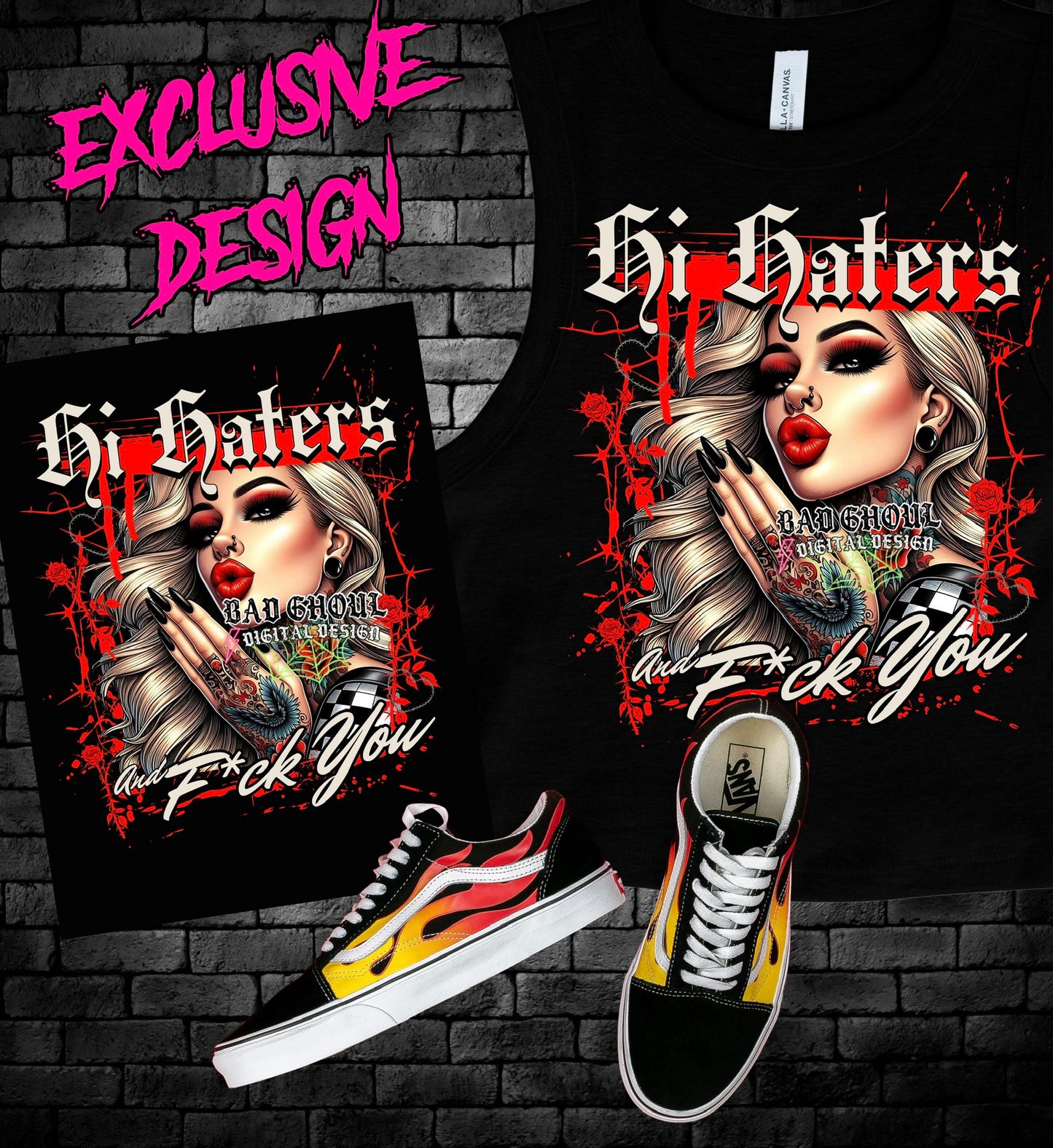 EXCLUSIVE Hi Haters PNG Download