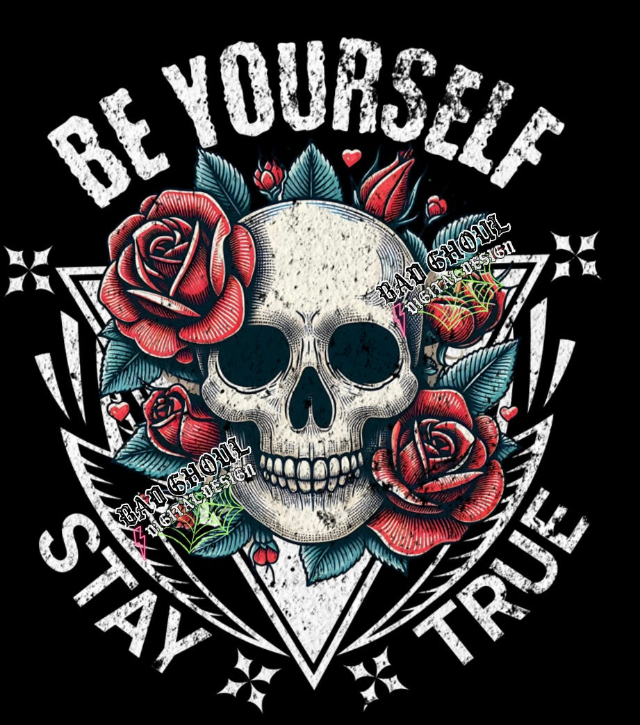 Be Yourself Stay True PNG Download