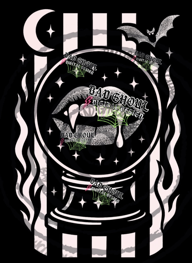 Vampy Flag PNG DOWNLOAD Black Fab Only
