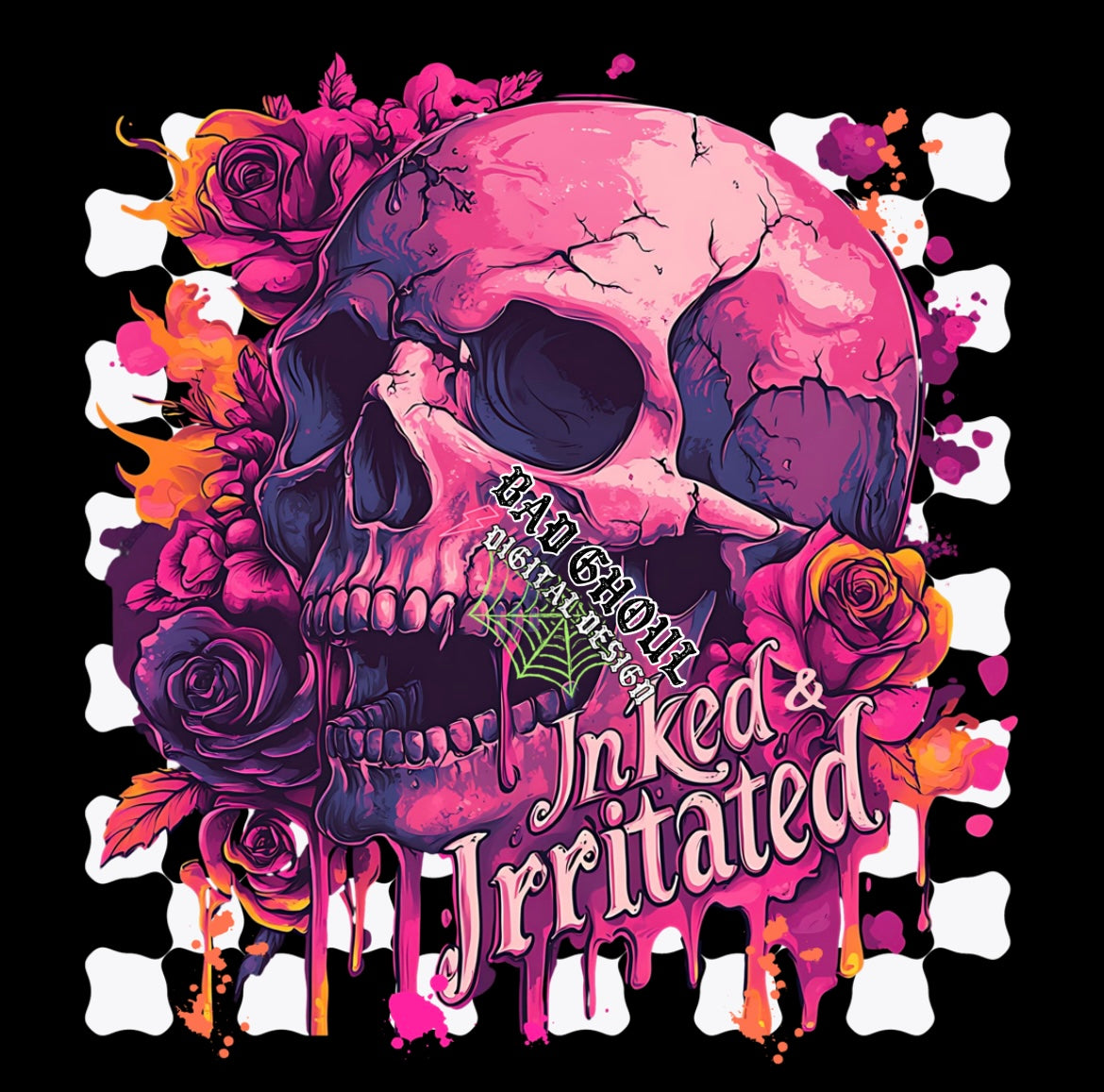 Inked & Irritated PNG Download