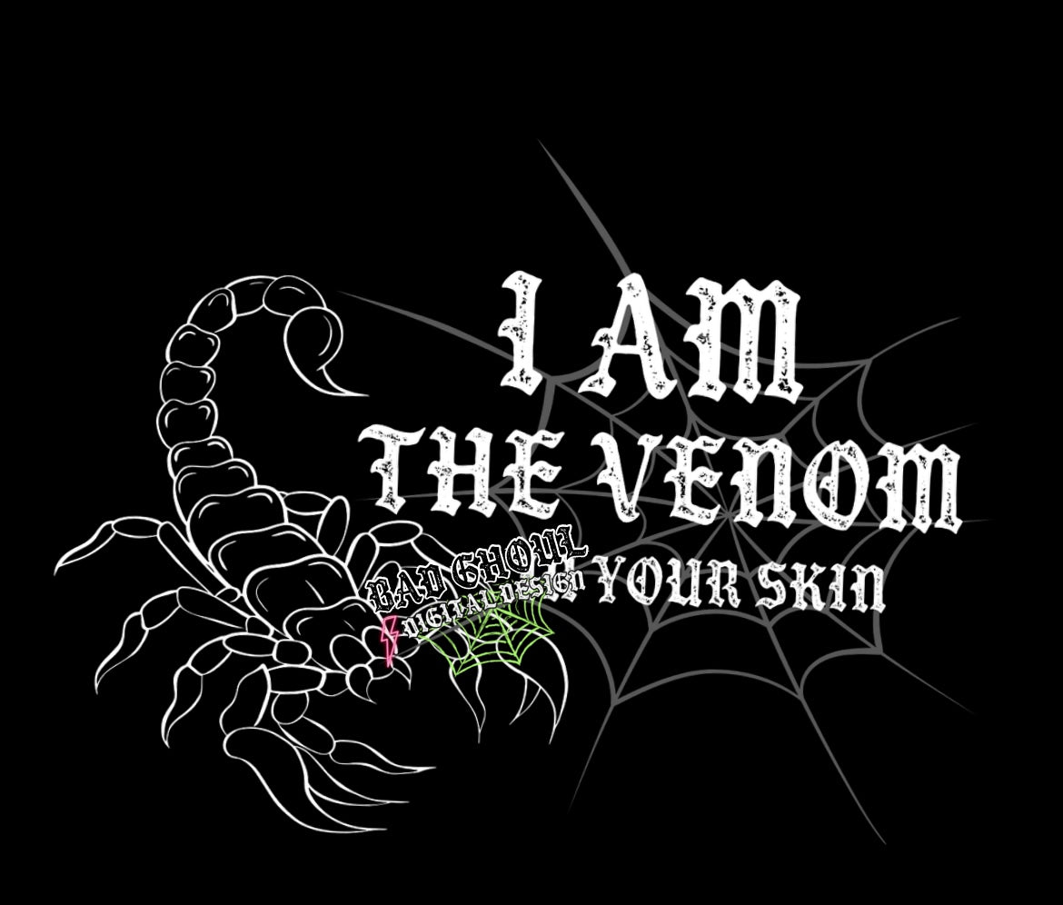 I am the venom in your skin PNG Download