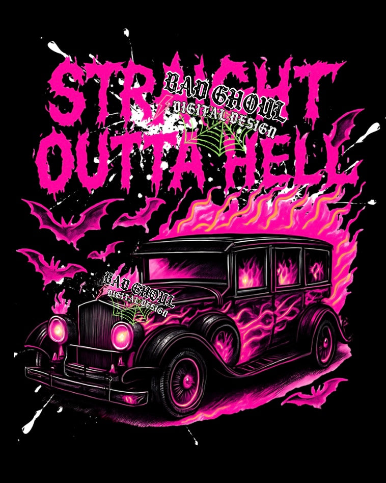 Straight Outta Hell PNG Download