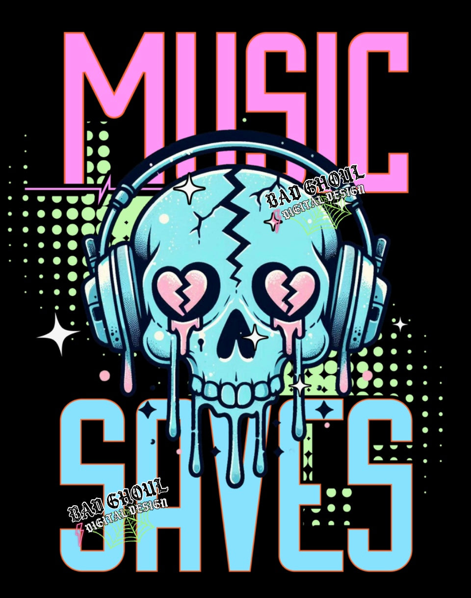 Music Saves PNG Download