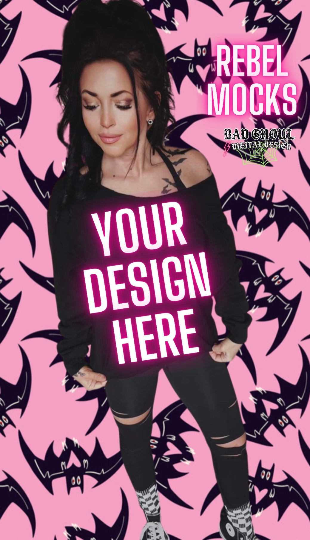 IRL Model Mock Up TRENDING 2 Mocks