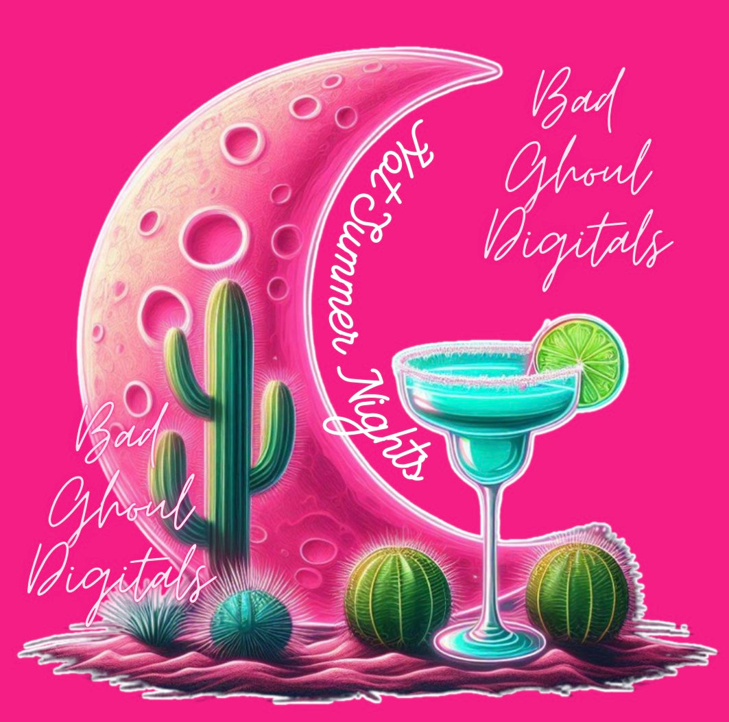 Pink Moon Margarita PNG Download