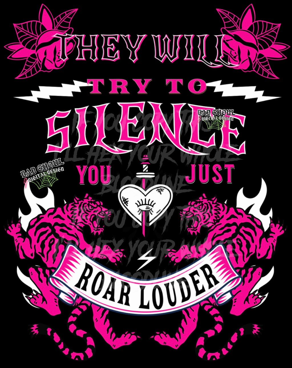Roar Louder PNG Download