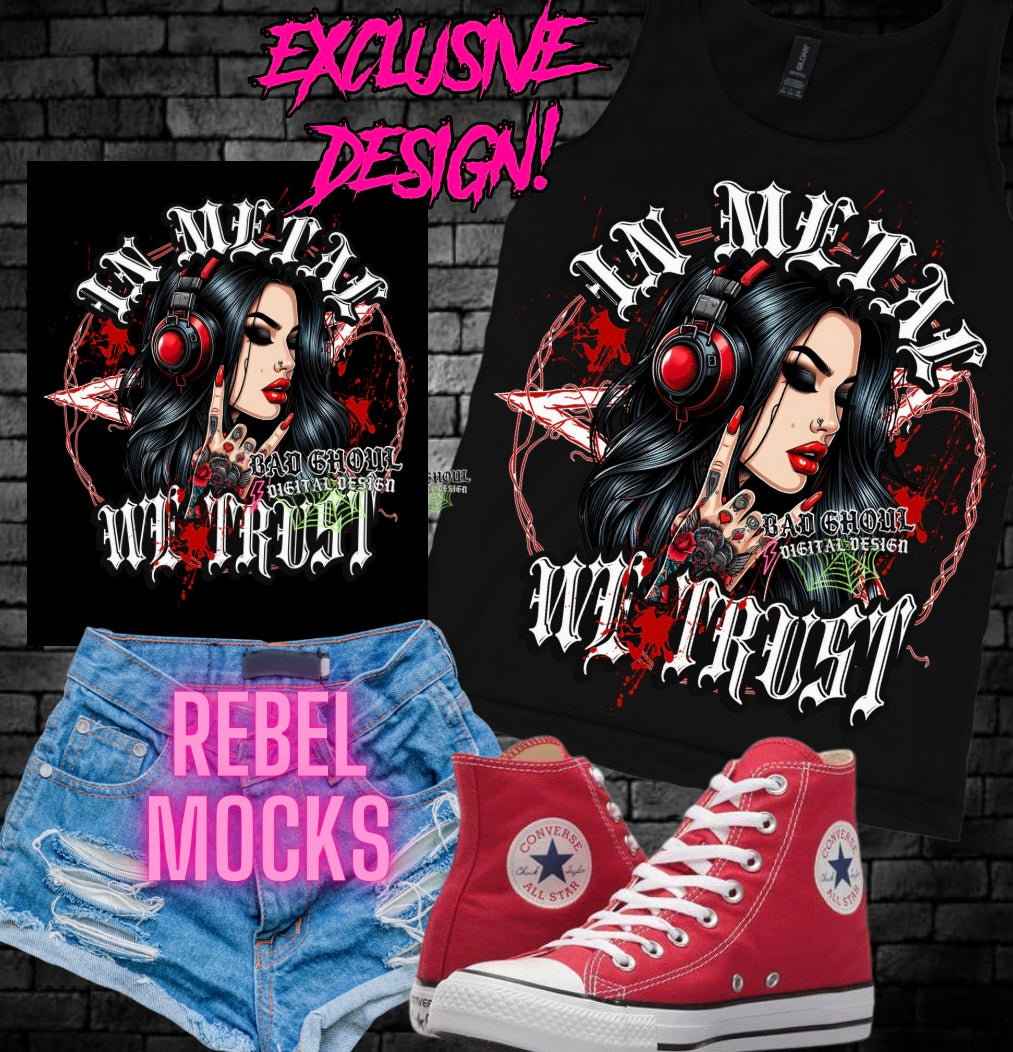 EXCLUSIVE In Metal We Trust PNG Download