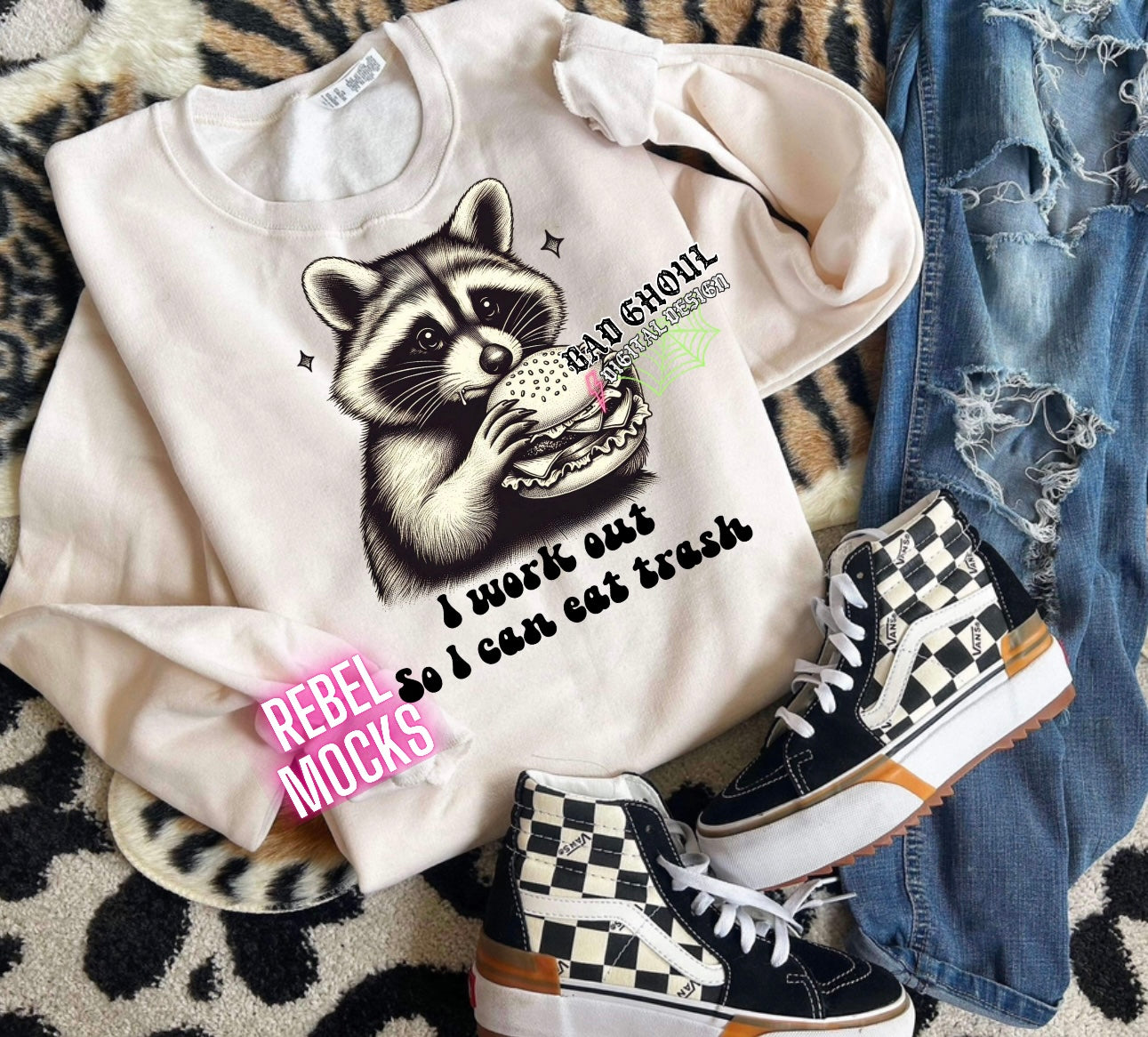 I workout so i can eat trash PNG