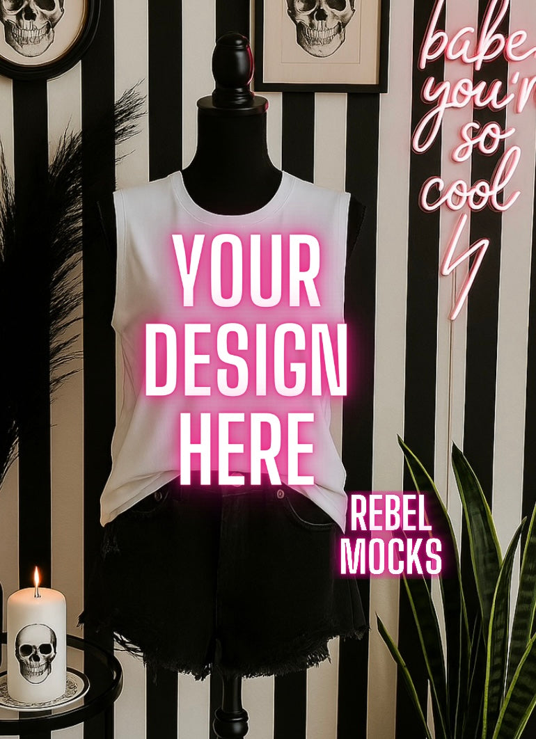 White Tank Alternative Mockup